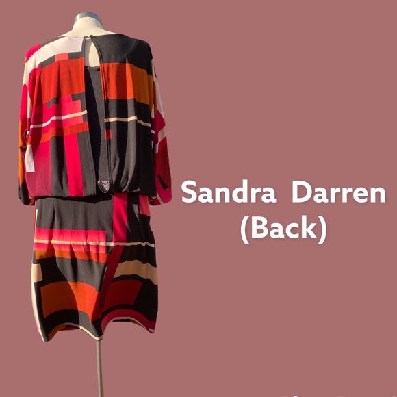 Womens Multicolored Dress - Picture 2 of 5